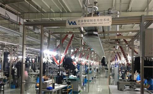 星空体育：平阳有个服装“智慧工厂”(图2)