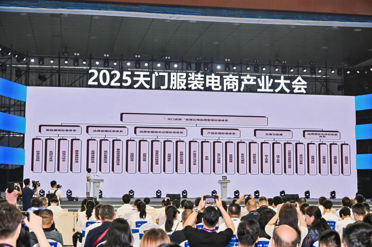 “天门衣尚 智绘全球”2025天门服装电商产业大会举行(图9)