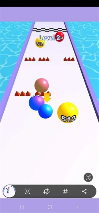 星空体育：2048球球跑酷冒险(图1)