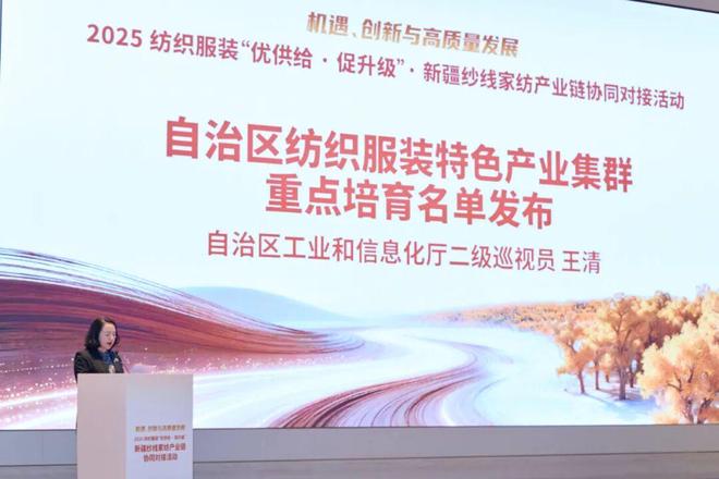 新疆纺织产业仍大有可为一场产业链对接活动探寻未来路径(图8)