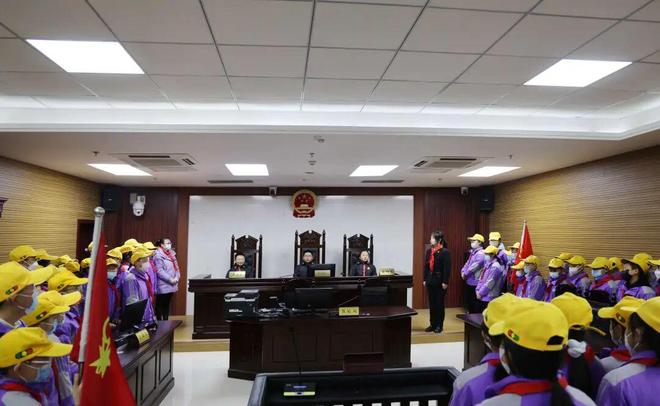 星空体育平台：红领巾学宪法！宁陕法院开放日解锁少年法治新课堂(图5)