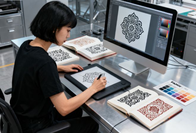 POP 服装趋势网使用感受:我靠它把秦汉纹样做成爆款(图1)