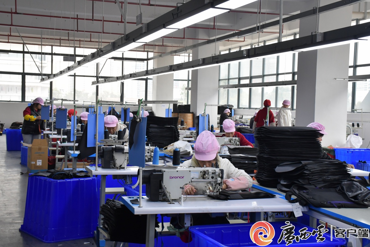 星空体育：贺州平桂区：智慧服装产业园4家企业集中试投产(图2)