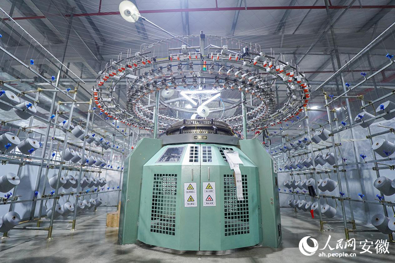 安徽向上丨望江：“老纺织”的“新脉搏”(图1)