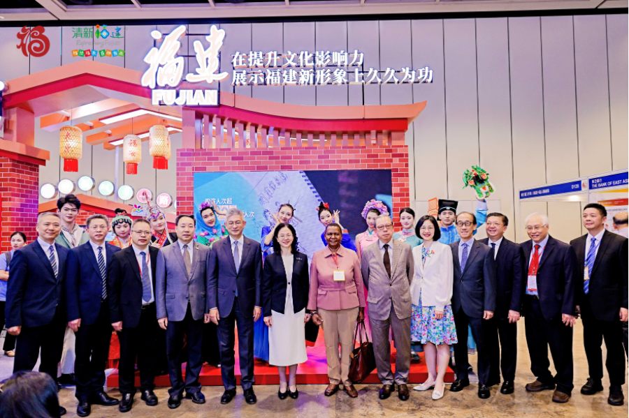 福建特装馆精彩亮相第40届香港国际旅游展-新华网(图2)